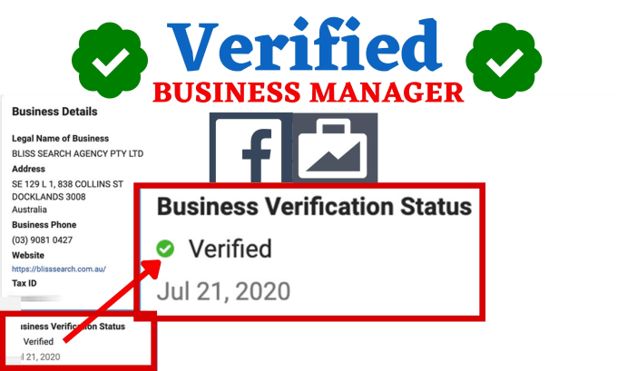 Compre Facebook Business Manager verificado con el documento BM